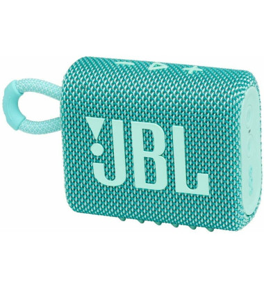 JBL - GO 3 Waterproof Portable Bluetooth Speaker - Teal